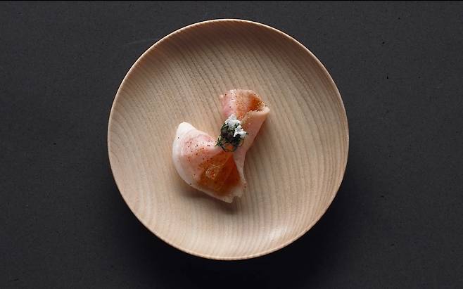 가온의 ‘저육편’. 미쉐린 가이드