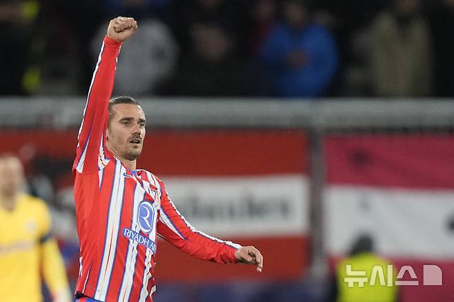 [잘츠부르크=AP/뉴시스]그리즈만, 아틀레티코와 재계약. 2025.01.29.