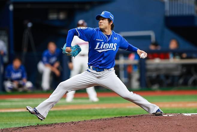 삼성 불펜에 새 흐르을 만든 백정현. 삼성 라이온즈 제공