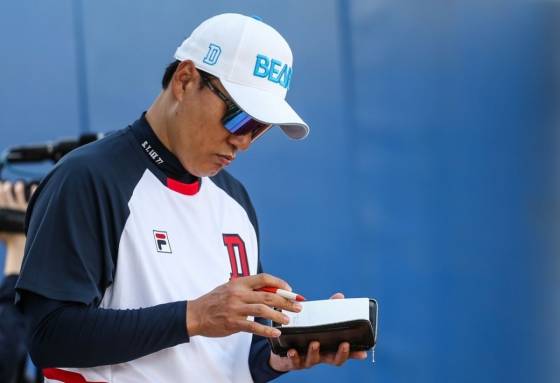 이승엽 전 두산 베어스 감독. /사진=두산 베어스 제공