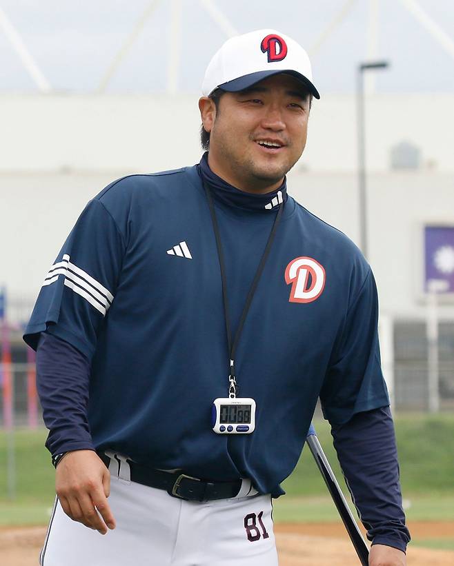 두산 베어스 박석민 전 코치. /사진=두산 베어스 제공