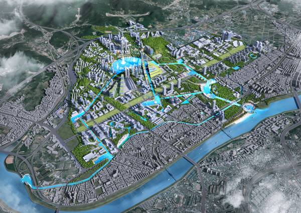 K-2후적지 개발 조감도.