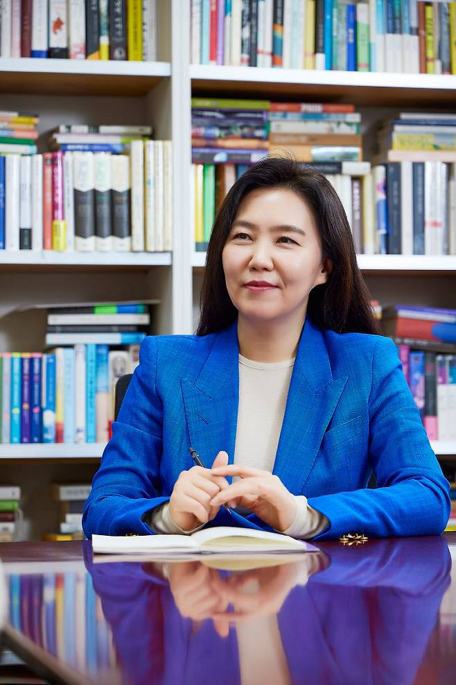 신임 대통령실 대변인으로 발탁된 강유정 더불어민주당 의원.(사진=강유정의원실)