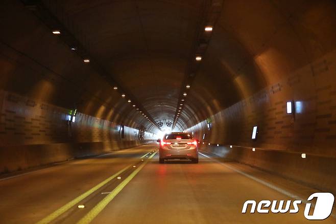 울산 아산로 인근 염포산 터널.뉴스1 ⓒ News1