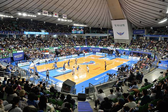 1971년 개장한 대구체육관의 전경. 사진 | KBL