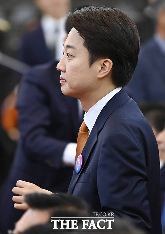 취임선서 참석한 이준석 개혁신당 의원.