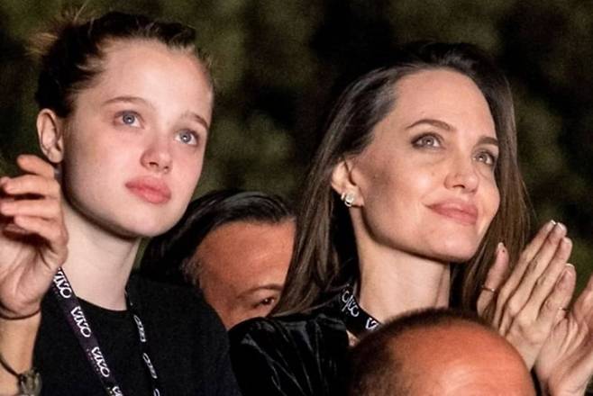 할리우드 배우 안젤리나 졸리와 그의 딸 샤일로. /인스타그램