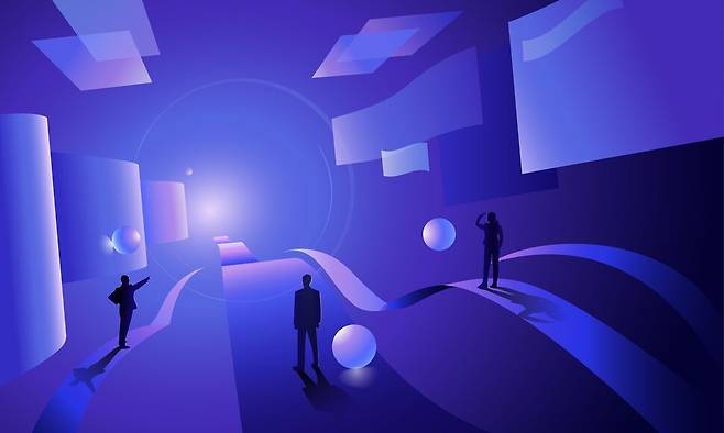 인터넷 가상공간인 메타버스의 부동산을 판매한 다단계업체가 적발됐다. 클립아트코리아 제공