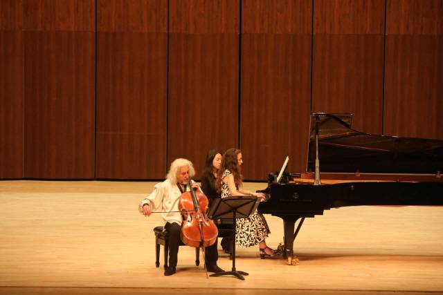 ▲ 미샤 마이스키의 첼로 리사이틀이 지난 1일 강릉아트센터에서 열렸다.