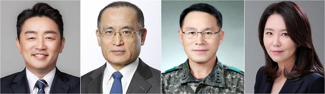 ▲ 대통령비서실장 강훈식·안보실장 위성락·경호처장 황인권·대변인 강유정 [연합뉴스]