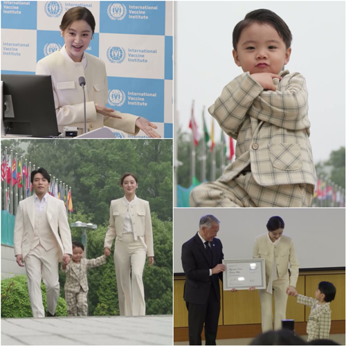 KBS2 ‘슈퍼맨이 돌아왔다’에서 ‘언어천재’ 시우가 국제백신연구소의 최연소 홍보대사로 위촉된다. 사진=KBS