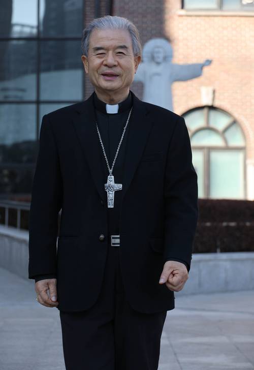 천주교 주교희의 의장 이용훈 주교