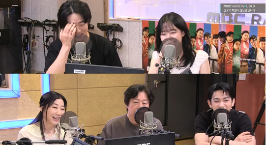 3일 방송된 MBC FM4U ‘정오의 희망곡 김신영입니다’에는 영화 하이파이브 팀으로 출연한 라미란이 게스트로 등장했다.사진=MBC 라디오