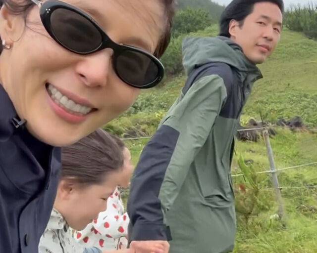 김나영이 아이들, 마이큐와 제주살이에 나섰다. / 김나영 소셜미디어 캡처