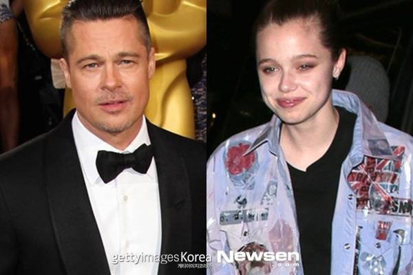 왼쪽부터 브래드 피트, 샤일로 졸리/게티이미지 제공