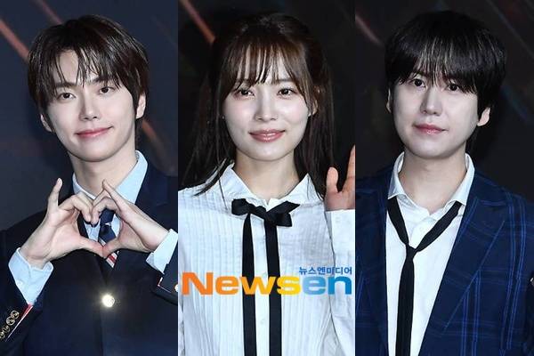 왼쪽부터 정현규 윤소희 규현/뉴스엔DB