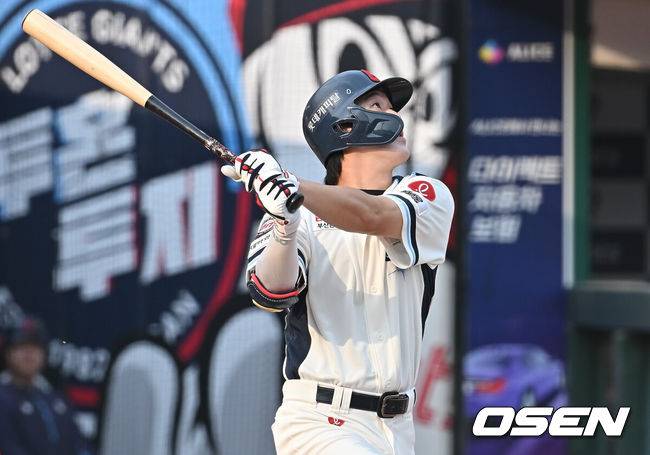 [OSEN=부산, 이석우 기자]  롯데 자이언츠 나승엽 / foto0307@osen.co.kr