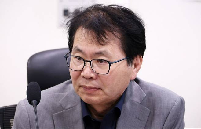 이한주 민주연구원장. 뉴시스