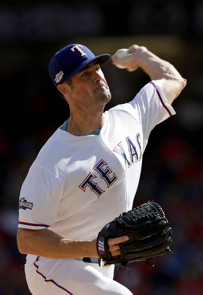 텍사스 레인저스 시절 콜 해멀스.  게티이미지코리아