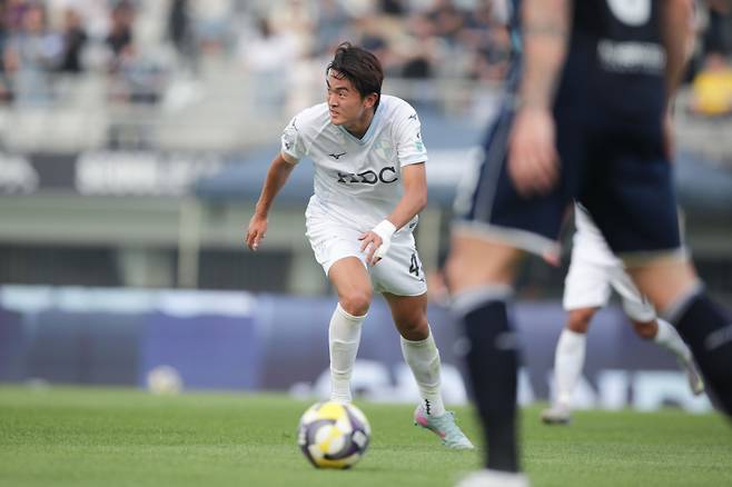 백가온. /사진=한국프로축구연맹 제공