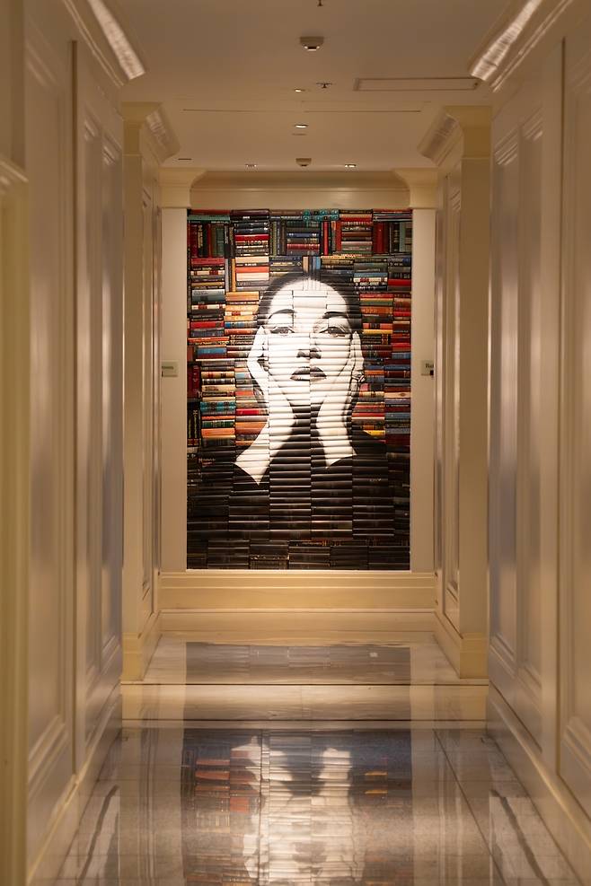 래플스 곳곳에서 만날 수 있는 예술품들 [사진/성연재 기자]