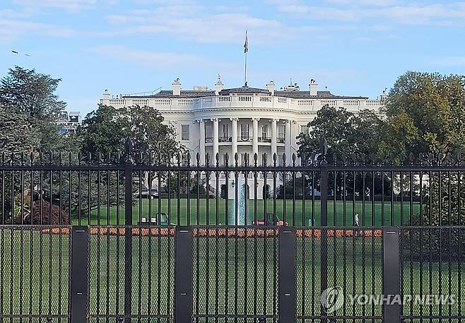 미국 백악관 [연합뉴스 자료사진. 재판매 및 DB 금지]