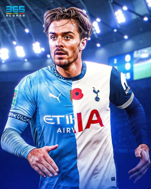 토트넘 홋스퍼와 연결된 맨체스터 시티 잭 그릴리쉬. 사진┃365score