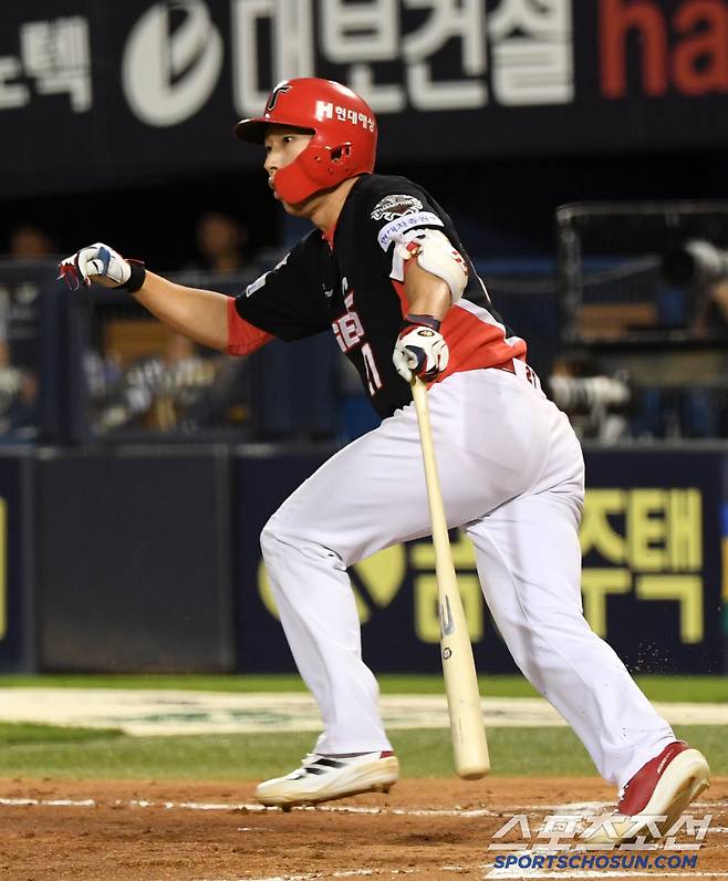4일 잠실구장에서 열린 두산 베어스와 KIA 타이거즈의 경기. KIA 김호령이 타격을 하고 있다. 잠실=박재만 기자 pjm@sportschosun.com/2025.06.04/