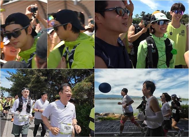 ‘뛰어야산다’ 차은우X임세미 깜짝 등판 (사진: MBN)