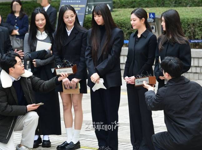 뉴진스. 사진l유용석 기자