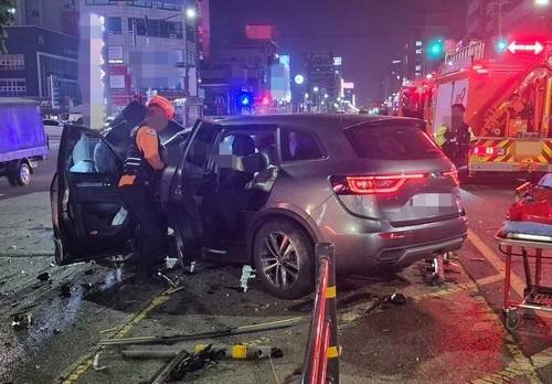 사고 현장. [사진 = 인천소방본부 제공]