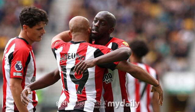 맨유 이적을 앞두고 있는 브렌트포드 윙어 음뵈모./게티이미지코리아