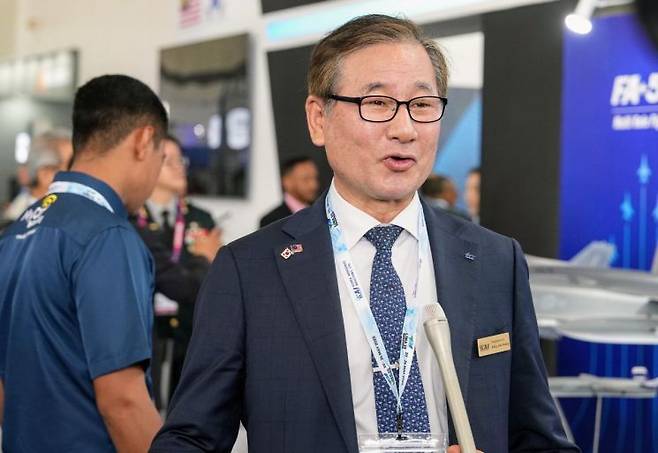 강구영 한국항공우주산업(KAI)사장. 연합뉴스