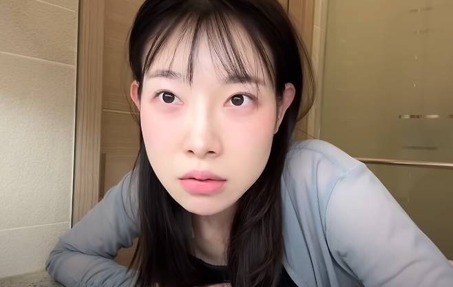 배우 김아영. 유튜브 채널 '아영세상' 캡처.