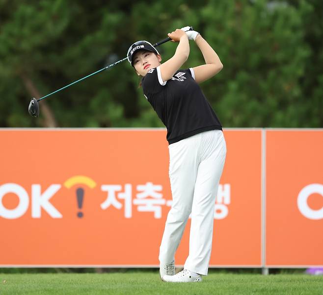 US여자오픈 원정에 이어 KLPGA투어 대회에 곧바로 출전을 강행하는 노승희. KLPGA 제공