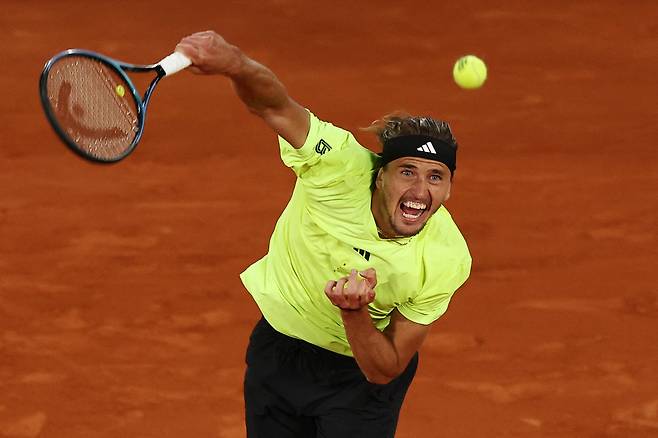 알렉산더 츠베레프.  파리 | 로이터연합뉴스