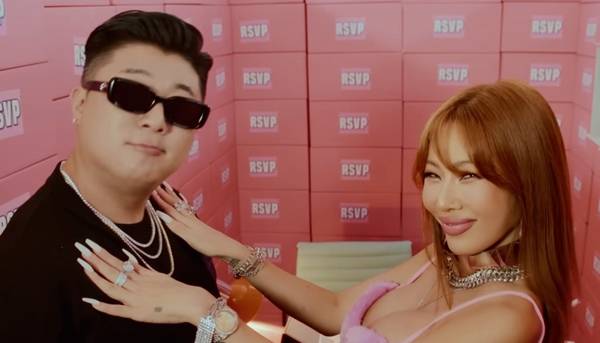 래퍼 코알라와 제시 / 사진=KOALA - RSVP (feat. Jessi) 뮤직비디오 캡처