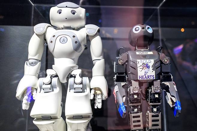 미국 마이애미에서 열린 인공지능 관련 전시회('AI: More Than Human'). 기사와 관련 없는 자료사진입니다. 
[EPA 연합뉴스 자료사진. 재판매 및 DB 금지]