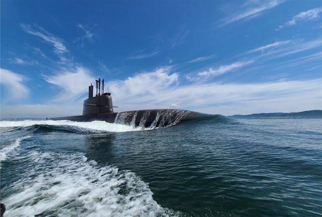 한화오션의 ‘장보고-III 배치-II(KSS-III)’ 잠수함. 한화오션 제공