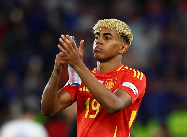 프랑스전 승리를 이끈 라민 야말. 사진=로이터 연합뉴스