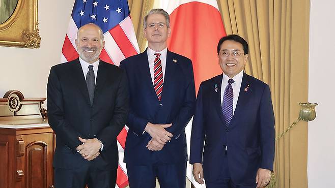 5월 30일 미국 워싱턴DC에서 열린 미일 4차 관세 협상