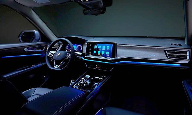 폭스바겐 신형 아틀라스 실내 / 출처=폭스바겐코리아