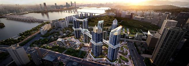 용산정비창조감도. HDC현대산업개발 제공