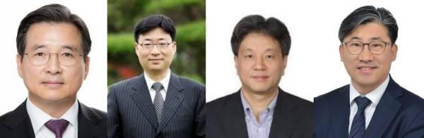 ▲2025년 6월 6일 발표된 대통령실 인사. 왼쪽부터 김용범 정책실장, 하준경 경제수석, 문진영 사회수석, 류덕현 재정기획보좌관. 사진=대통령실