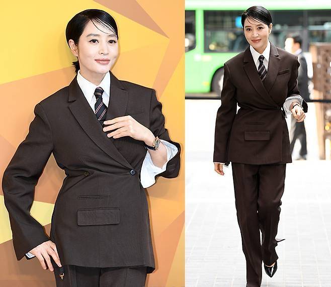 배우 김혜수가 또 한 번 압도적인 ‘클래스’를 입고 등장했다. 사진=천정환 기자