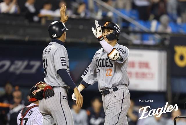 최근 한화의 공격을 이끌고 있는 채은성. 사진=한화 제공