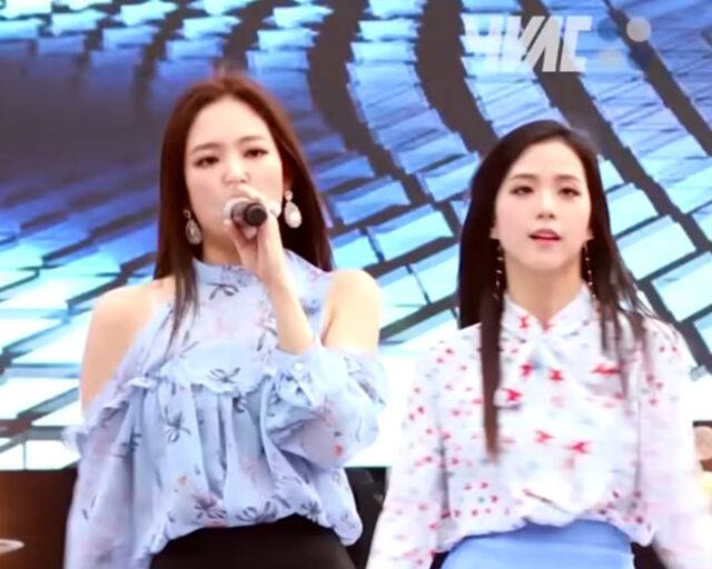 블랙핑크 멤버들은 격한 춤에도 흔들림 없는 라이브를 보여줬다. / 유튜브 'Yonsei YVAC' 캡처