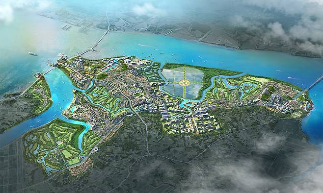 솔라시도 조감도. 전남도 제공