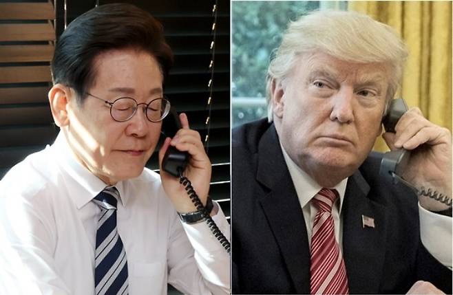 이재명 대통령(왼쪽)과 도널드 트럼프 미국 대통령. 연합뉴스