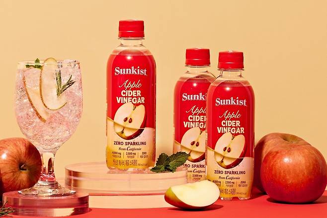 썬키스트 애사비 제로 스파클링      사진제공｜광동제약